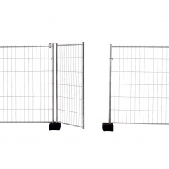 Schake Mobilzaun Standard Torelement 1,2x2m
