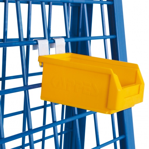 VARIOfit Materialkiste, gelb 105x160x75mm für Werkstückwagen